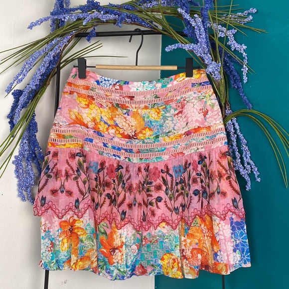 Anthropologie Dresses & Skirts - Anthropologie Bhanuni shirt skirt size small